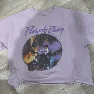 Prince Purple Rain Cropped Fit